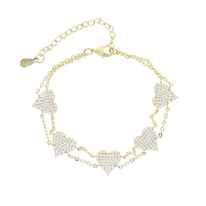 Heart Spark Chain Bracelet