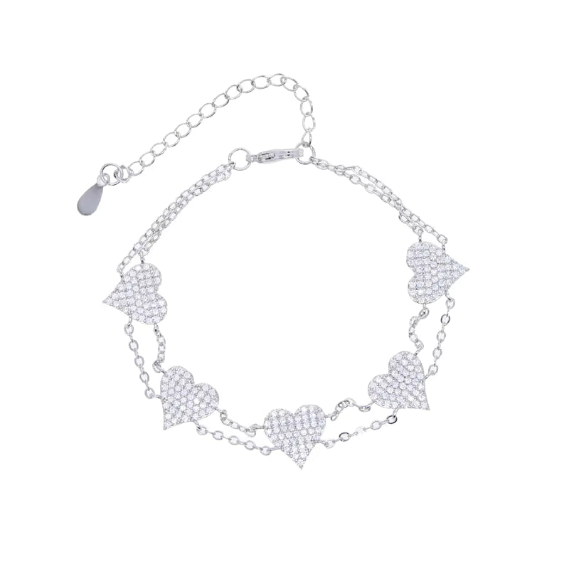 Heart Spark Chain Bracelet