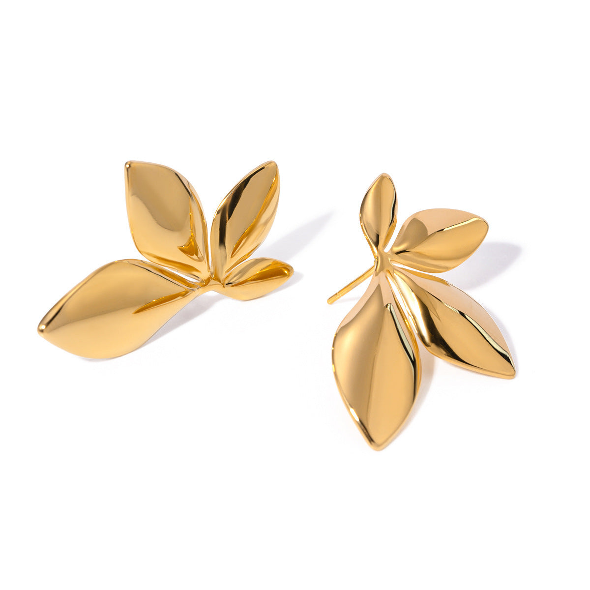 Leaf Statement Earrings