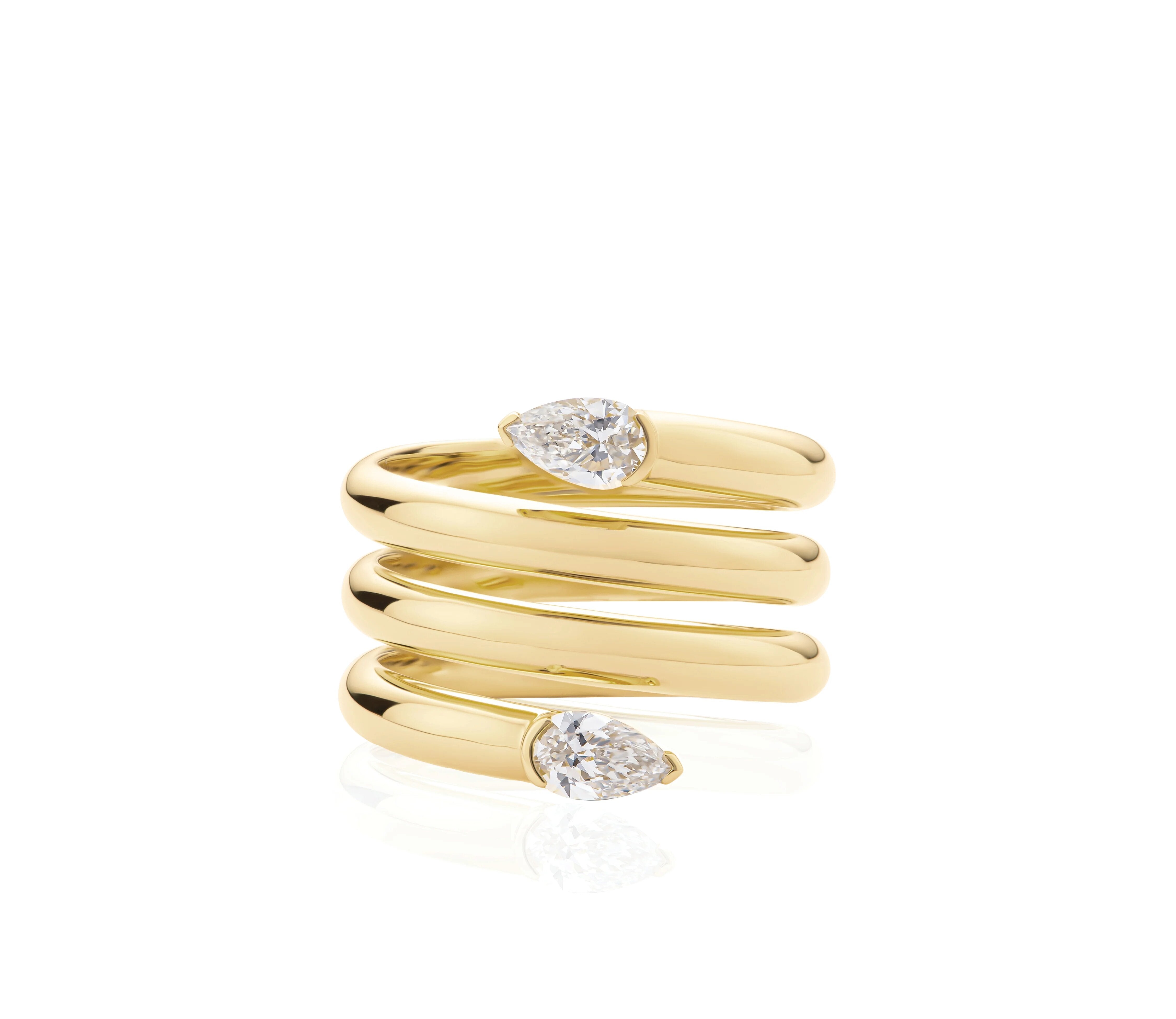 Serpent Statement Ring