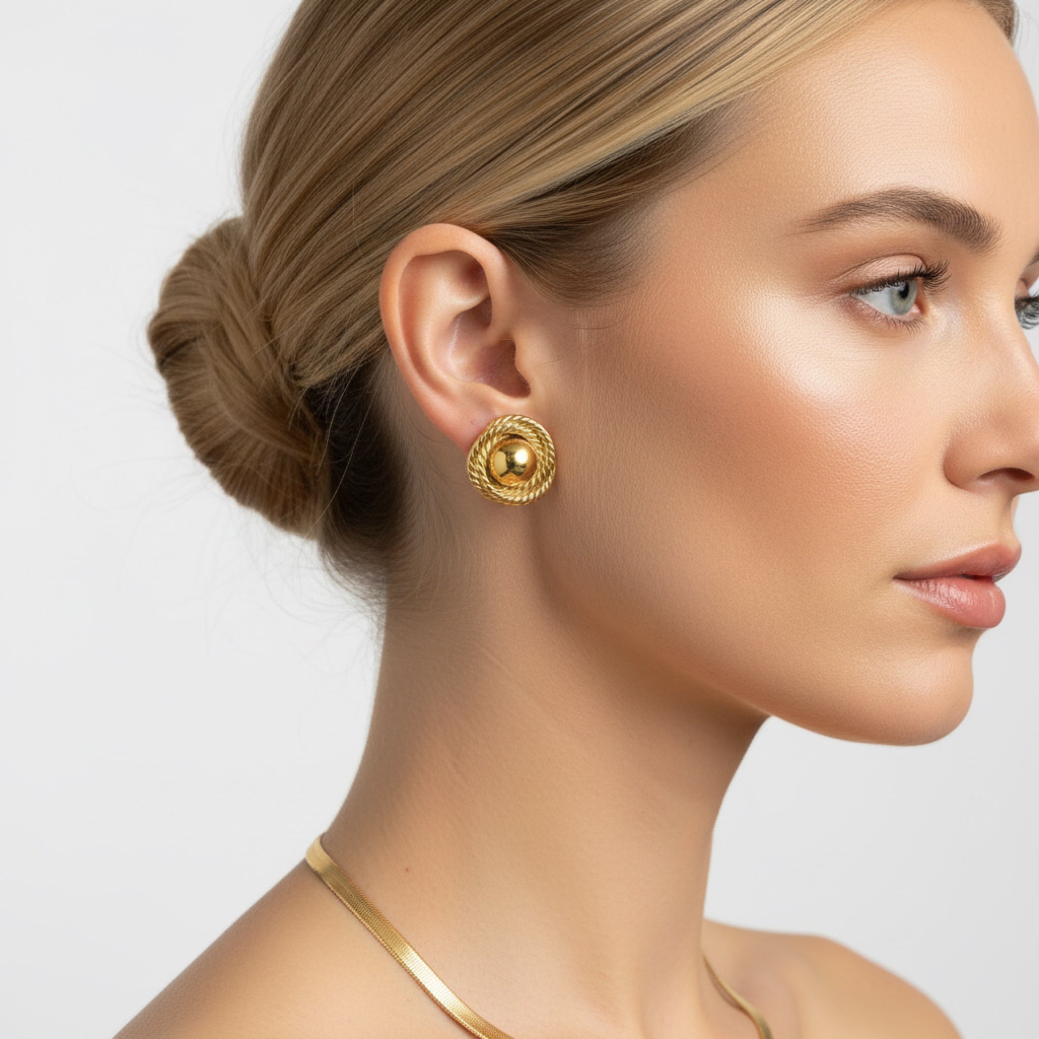 Vintage Inspired Spiral Earrings