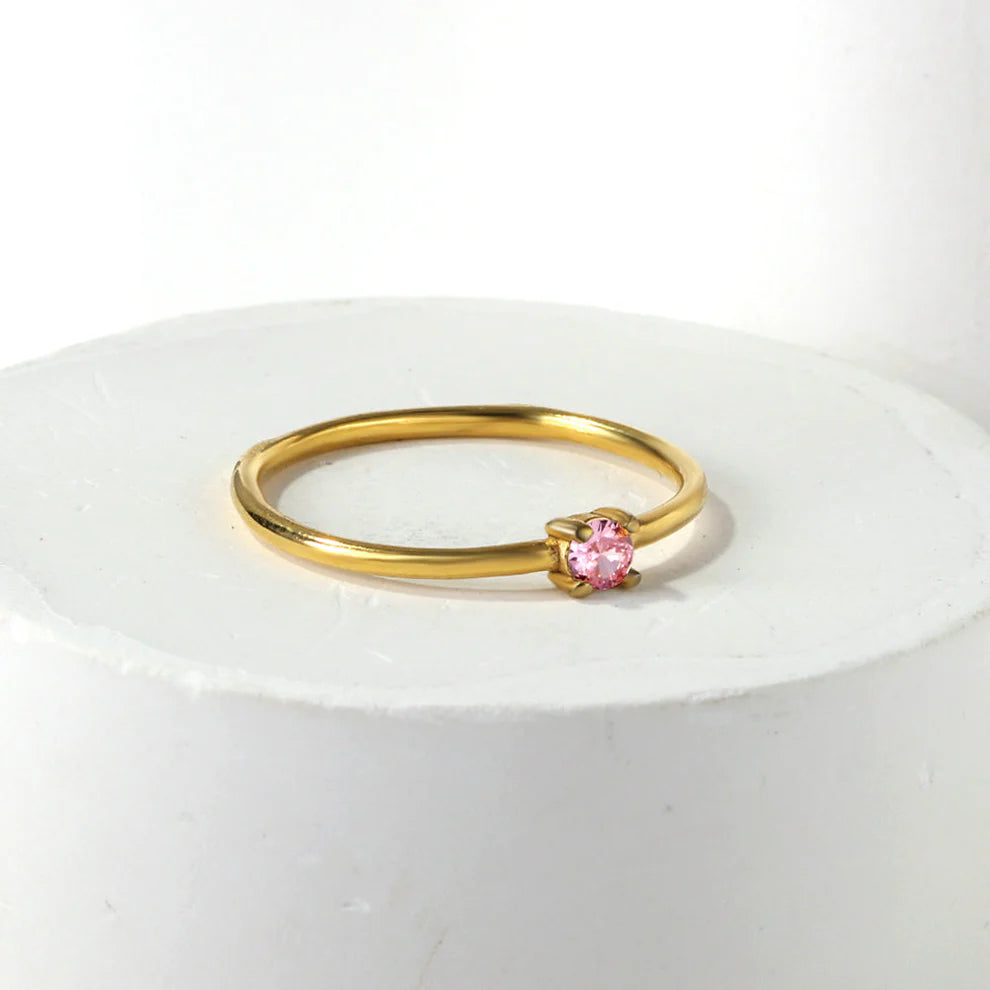 Multicolor Stack Ring Set
