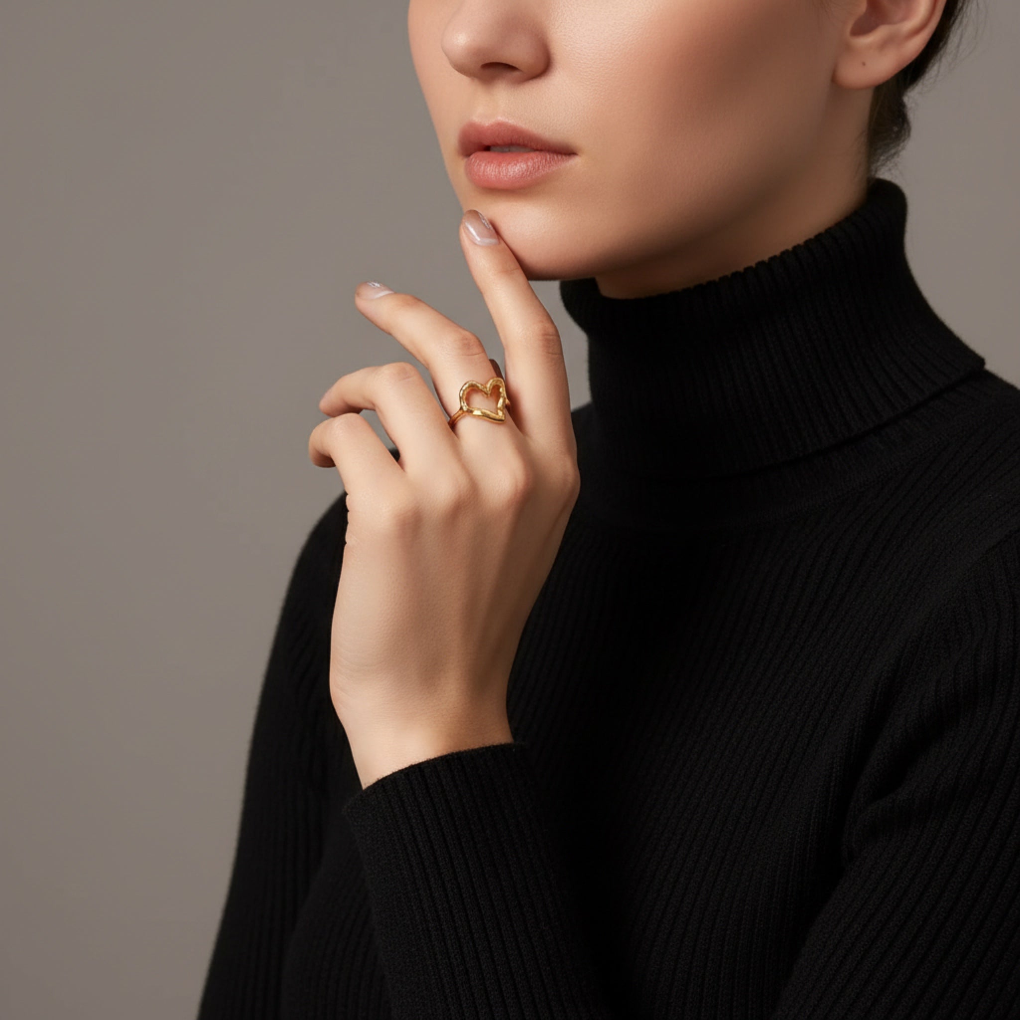 Open Heart Ring