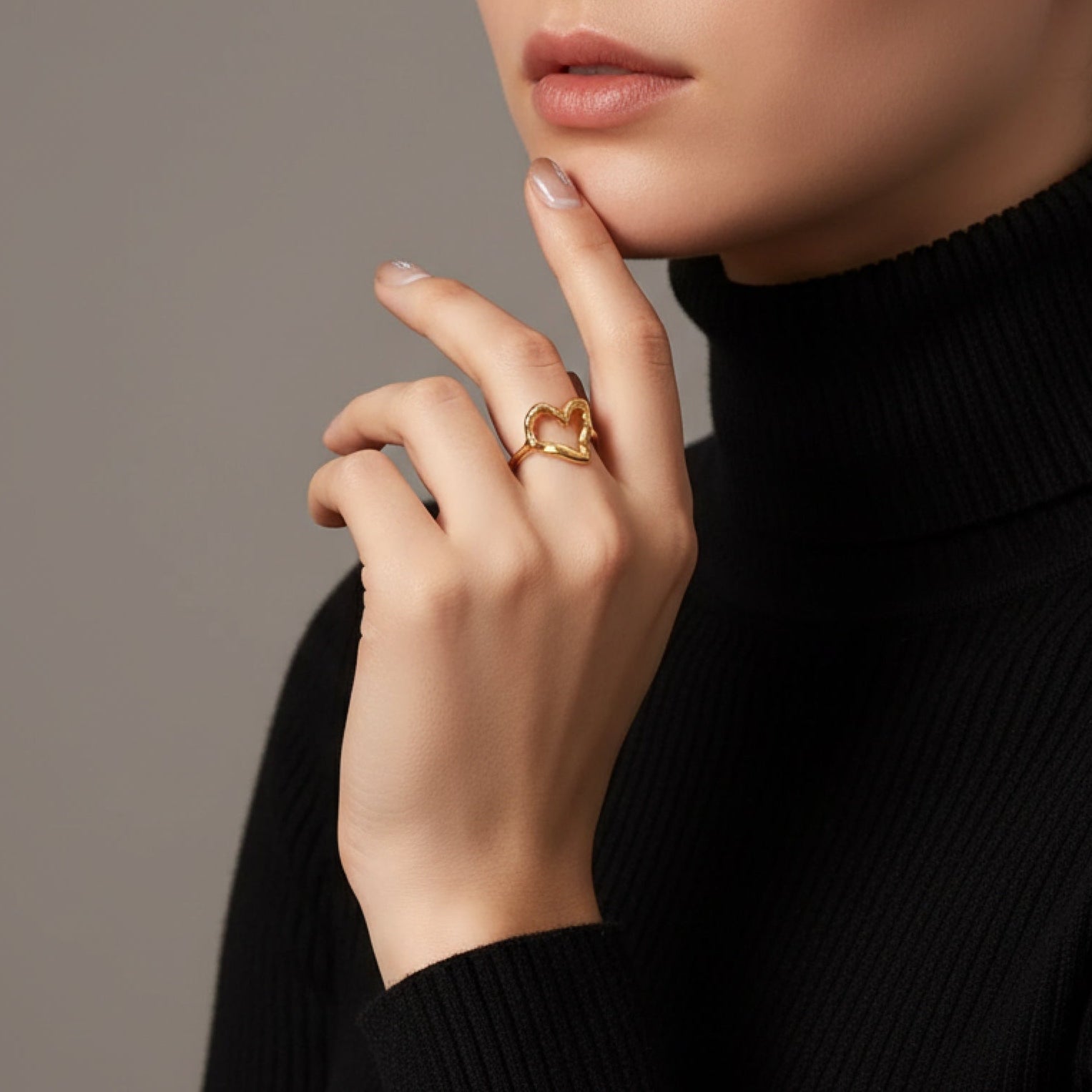 Open Heart Ring