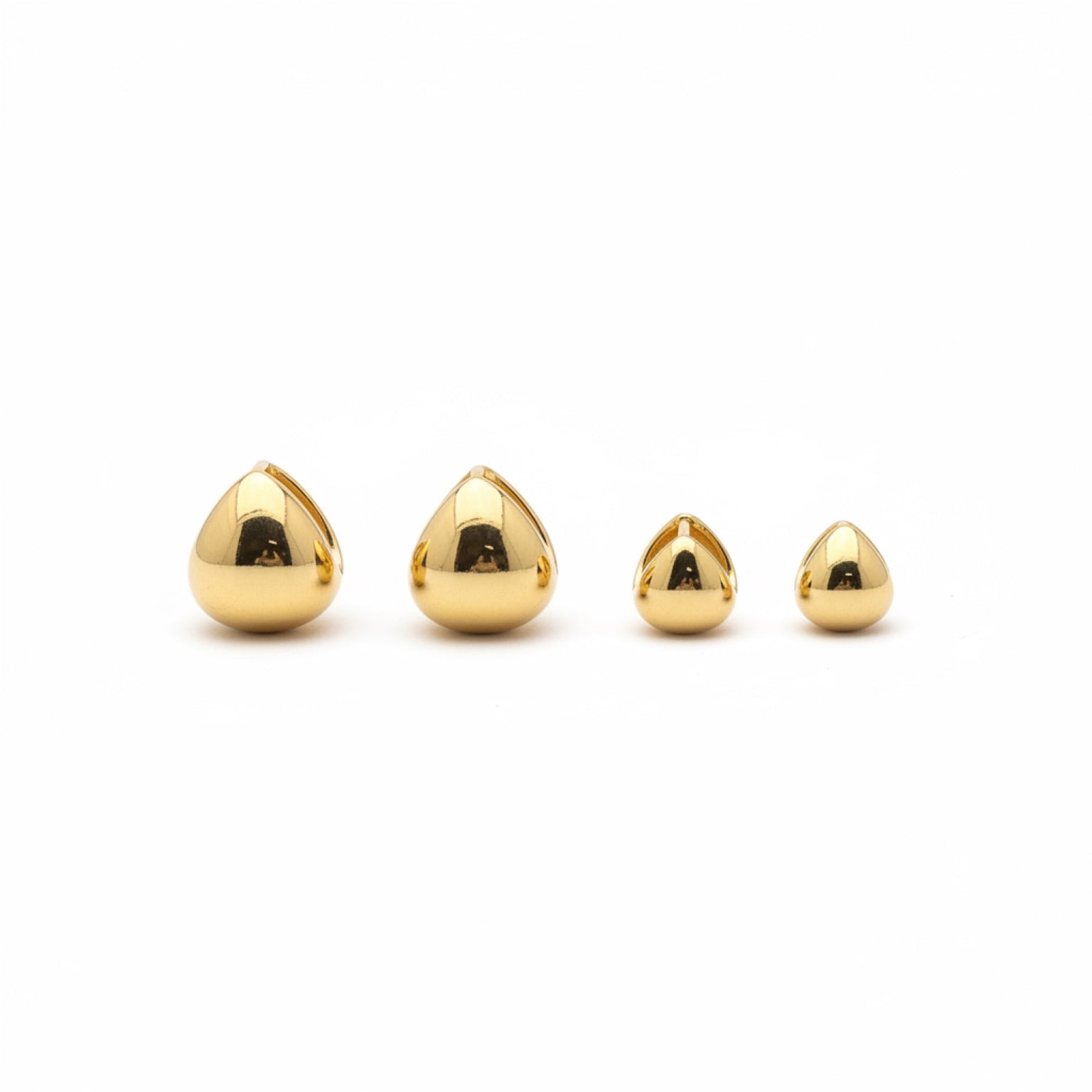 Tear Drop Hoops