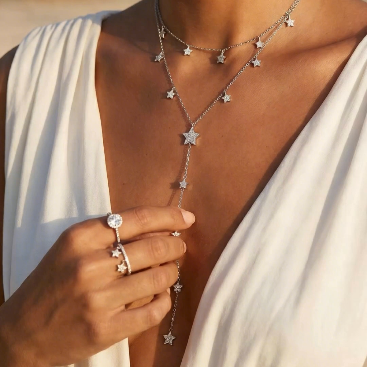 Starlight Drop Necklace