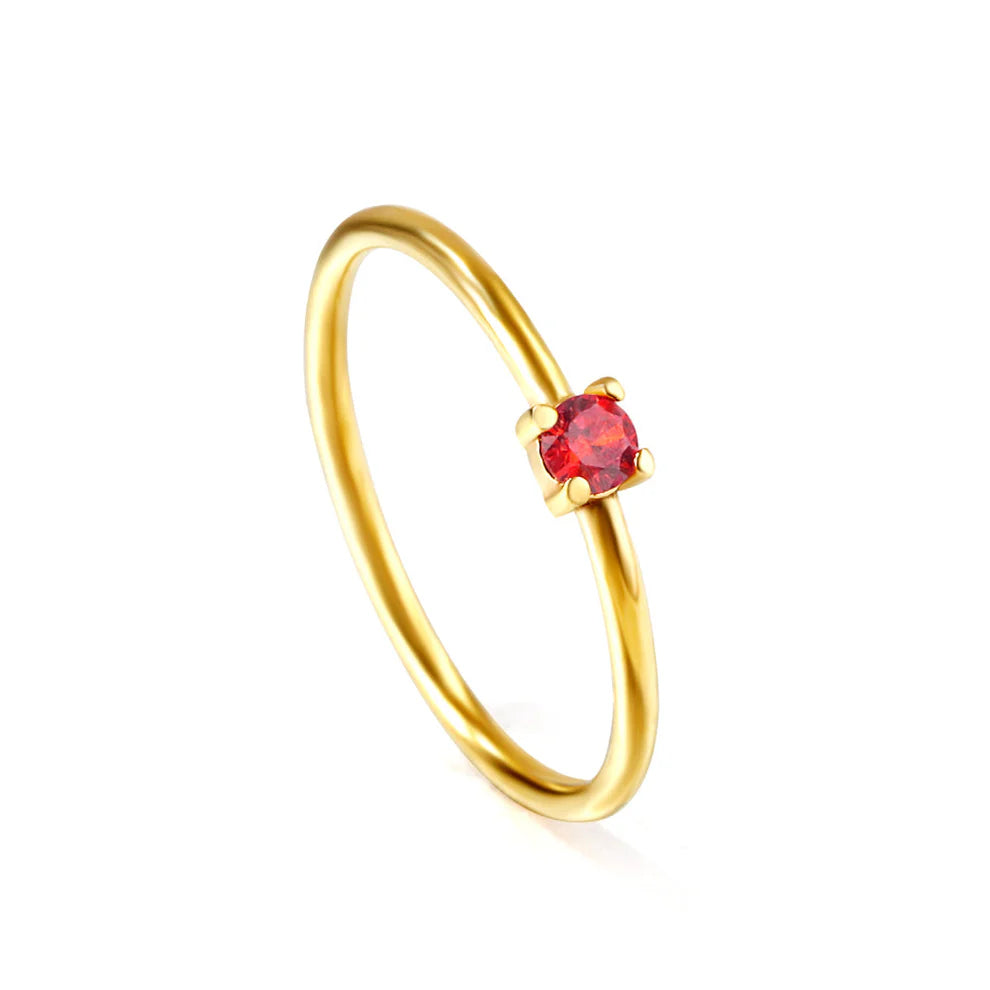 Multicolor Stack Ring Set