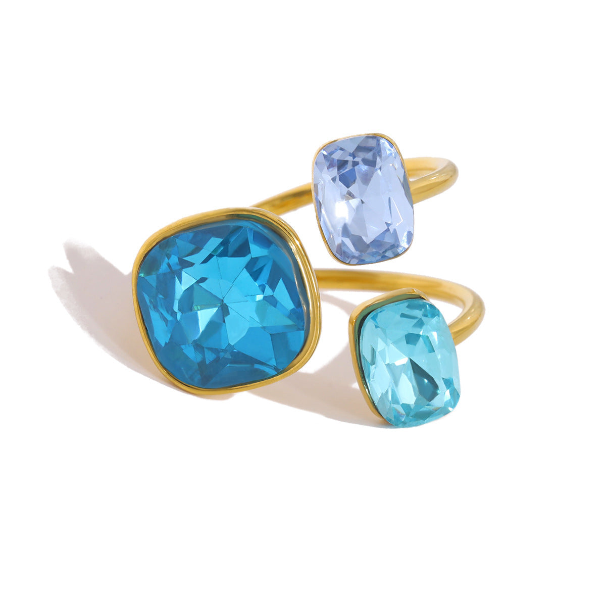 Crystal Blue Ring