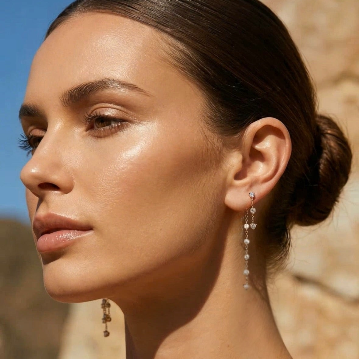 Crystal Drop Earrings