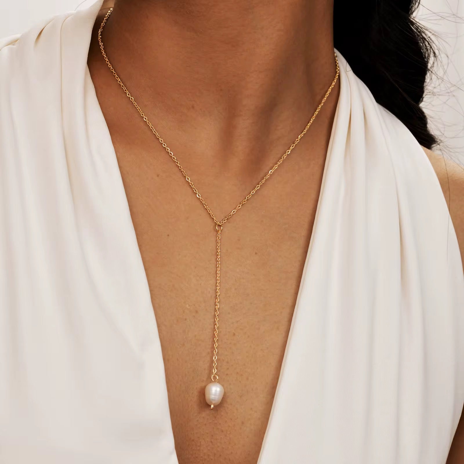 Pearl Drop Necklace