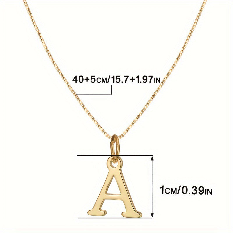 Alphabet Initial Necklace