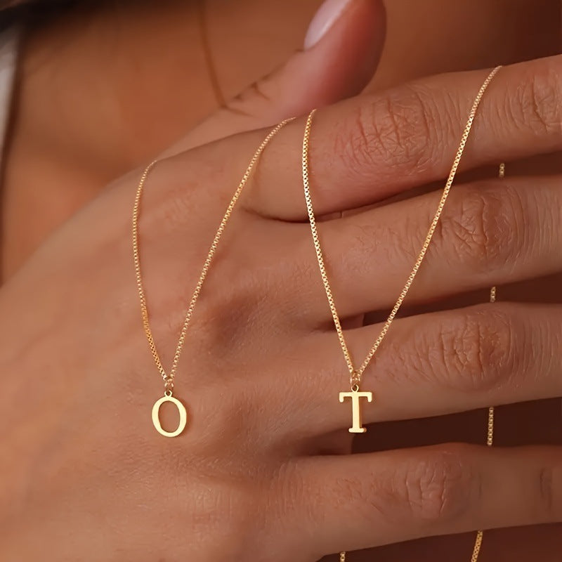 Alphabet Initial Necklace