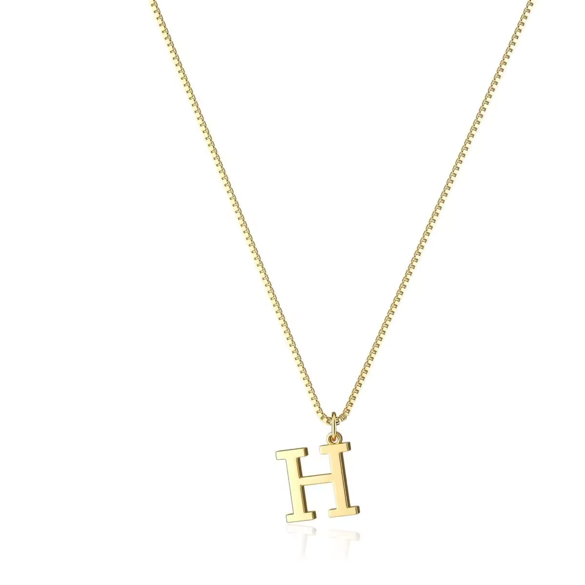 Alphabet Initial Necklace