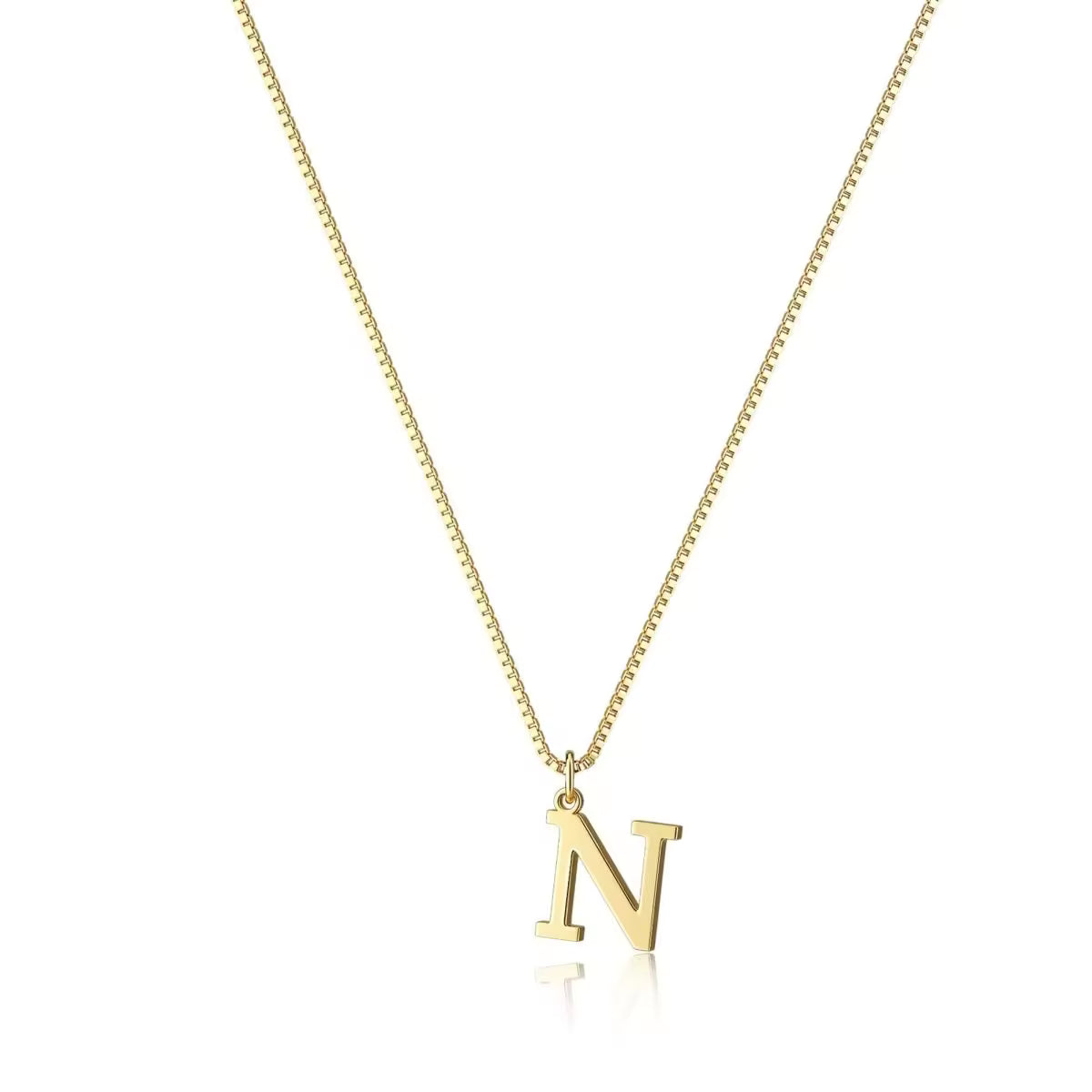 Alphabet Initial Necklace