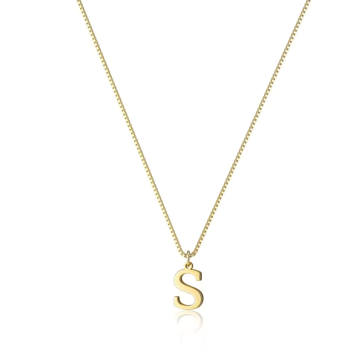 Alphabet Initial Necklace
