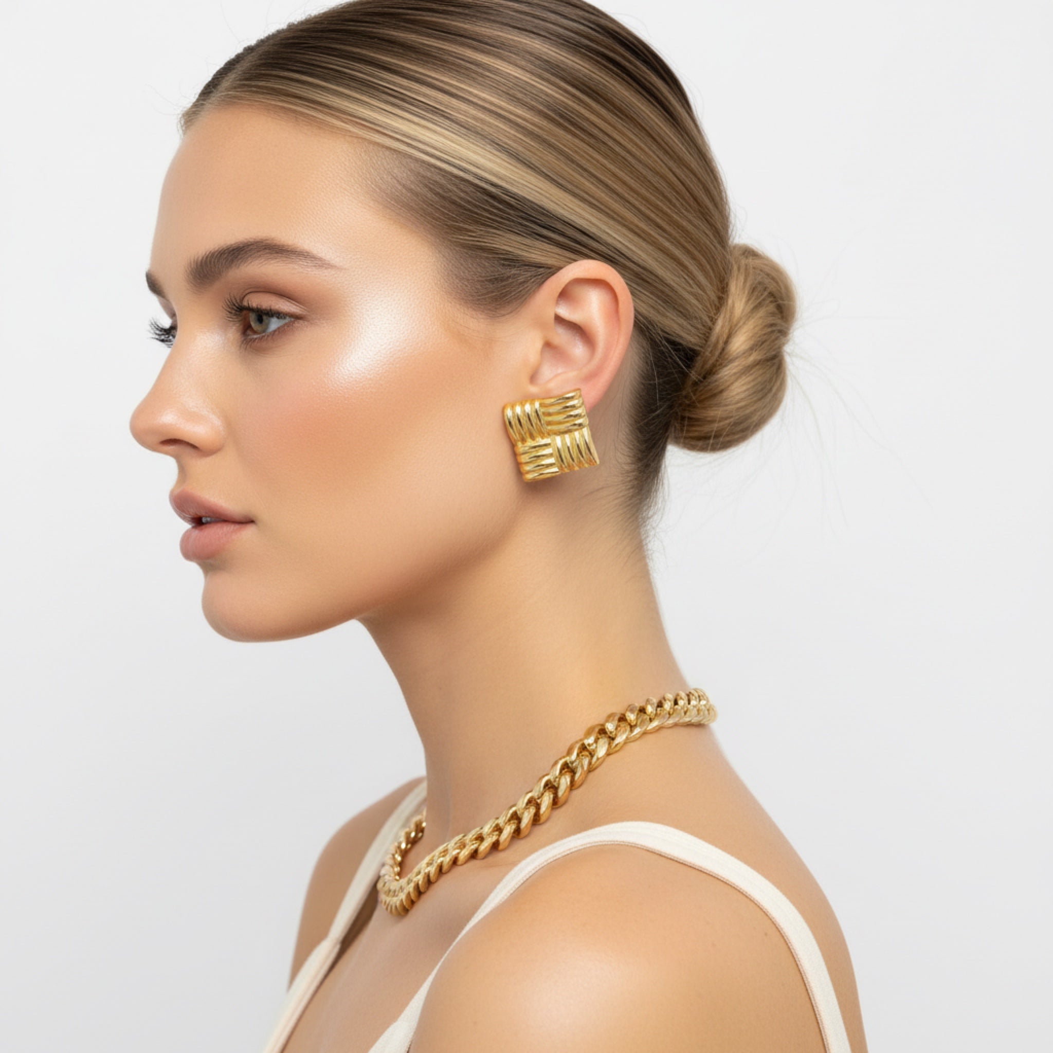 Nexus Square Earrings