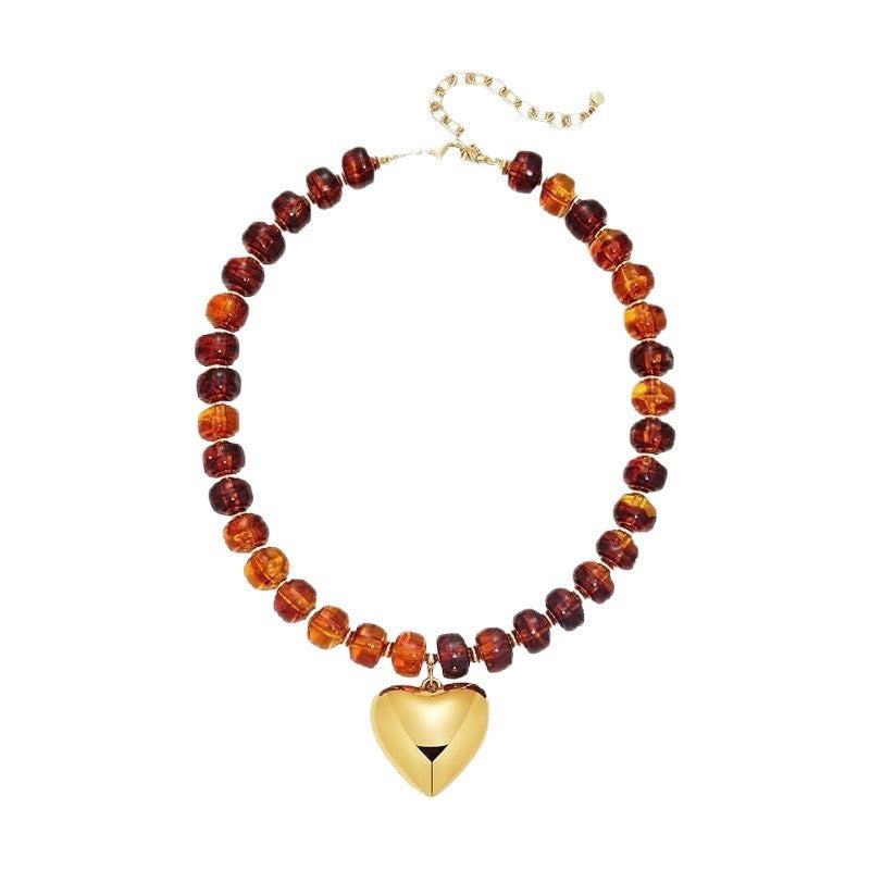 Amore Beaded Necklace