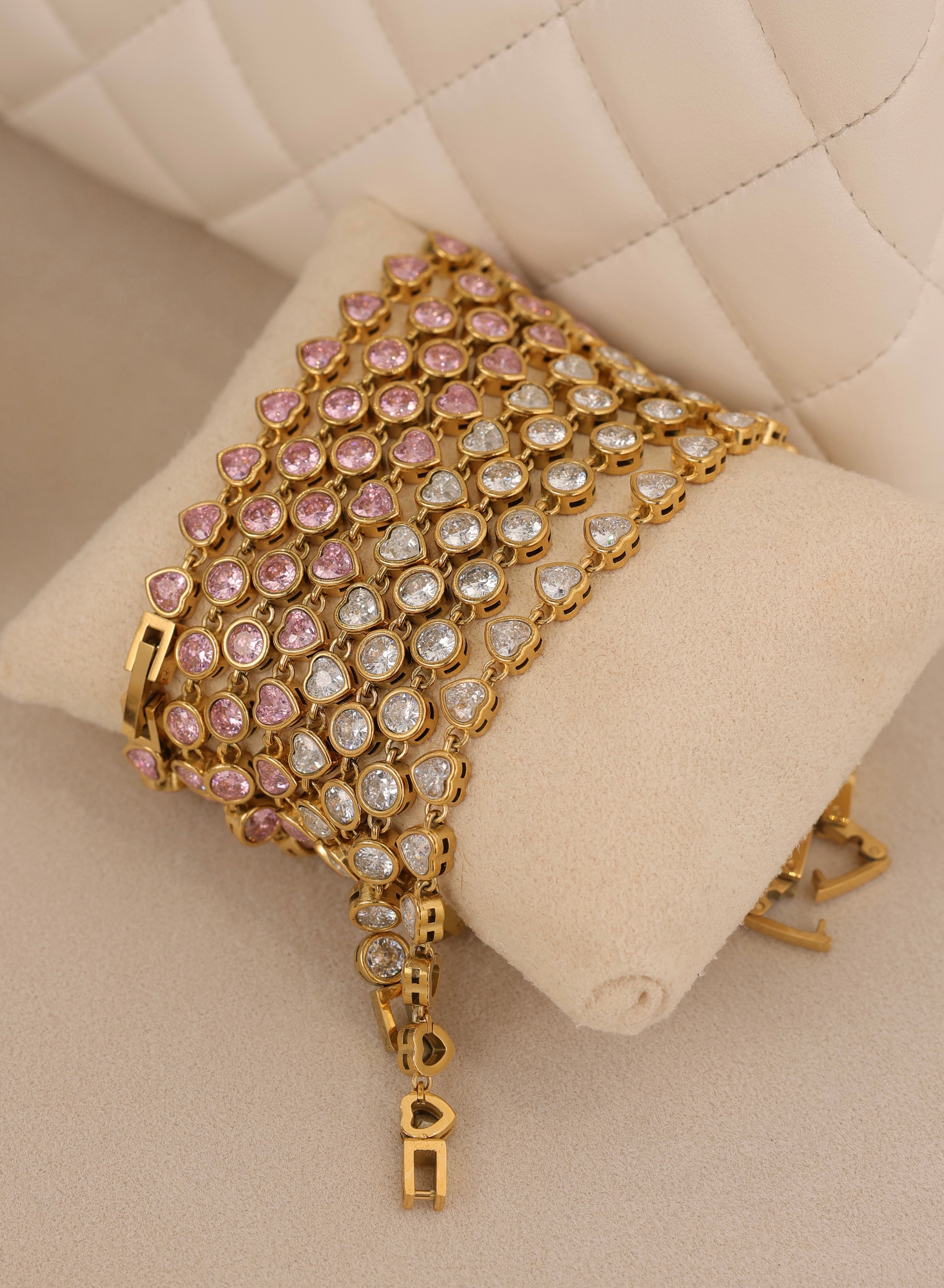 Round Chain Tennis Bracelet 4mm