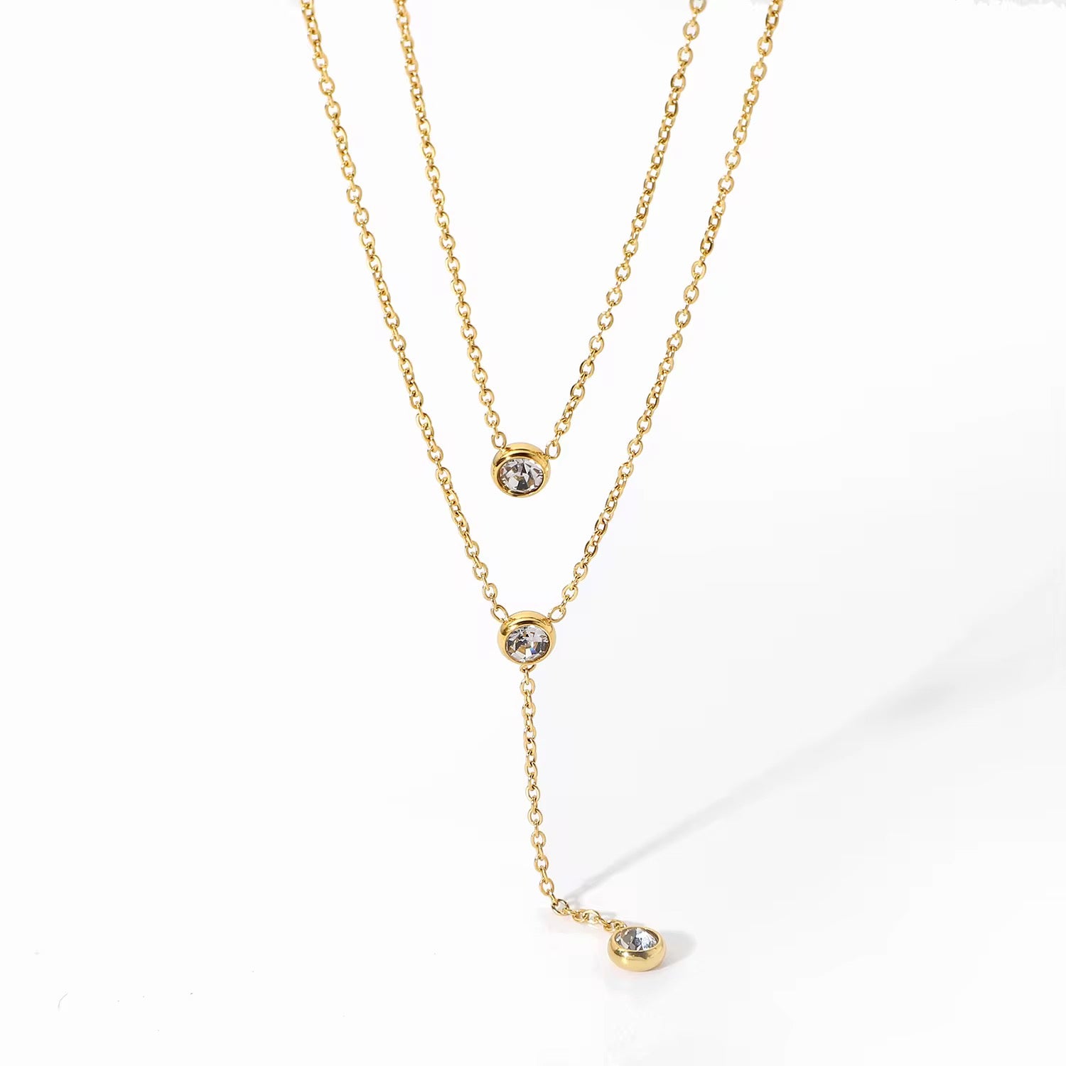 Aria Drop Down Necklace