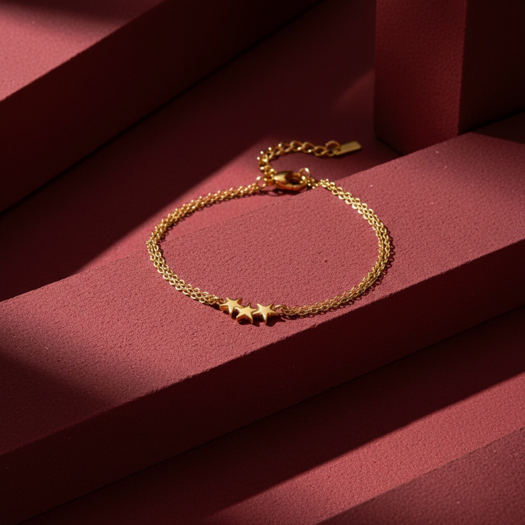 Star Double Chain Bracelet