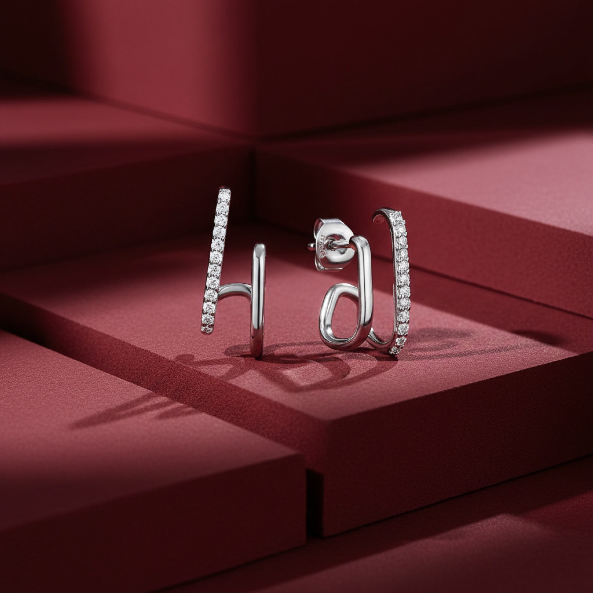 Double Climber Earrings