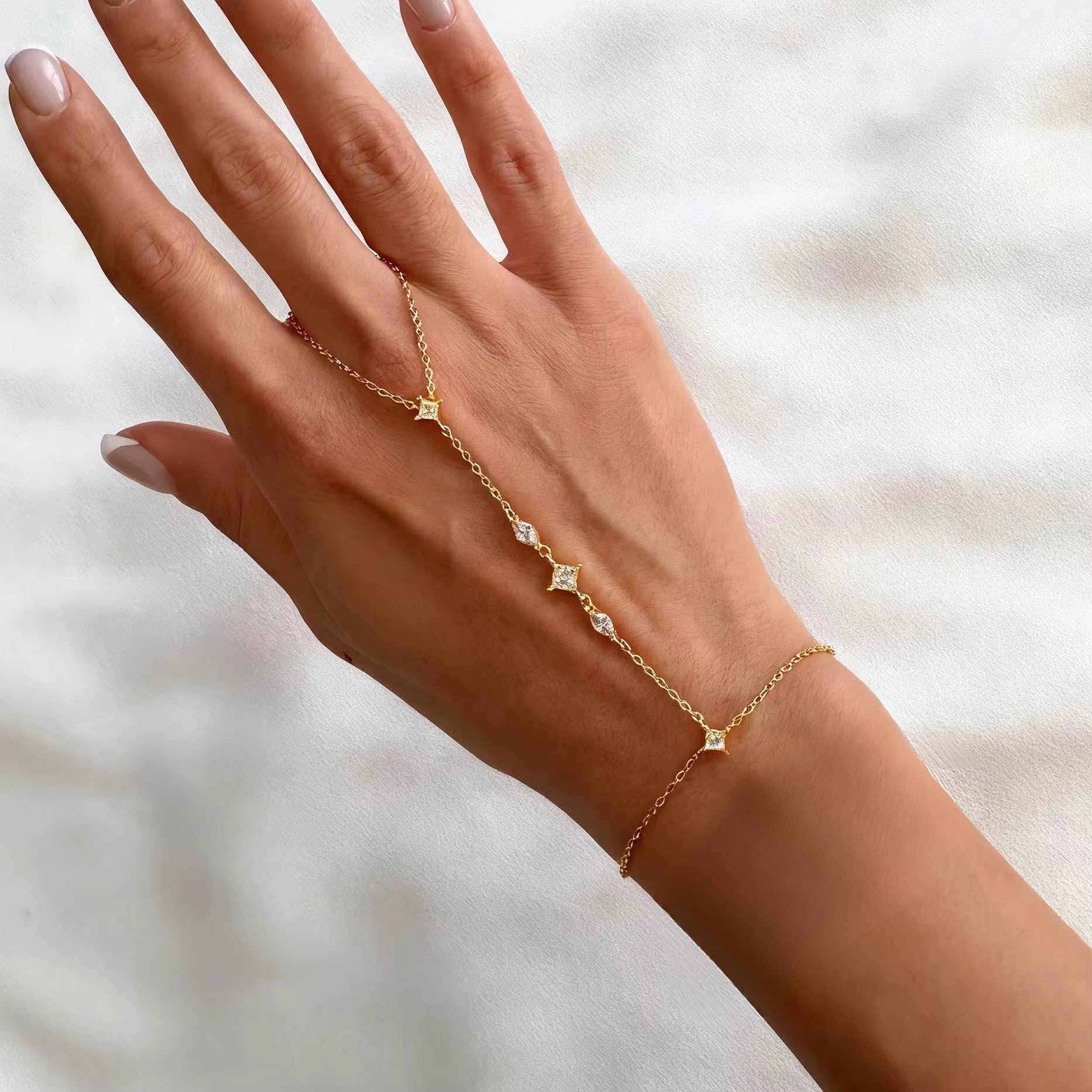 Diamond Hand Chain