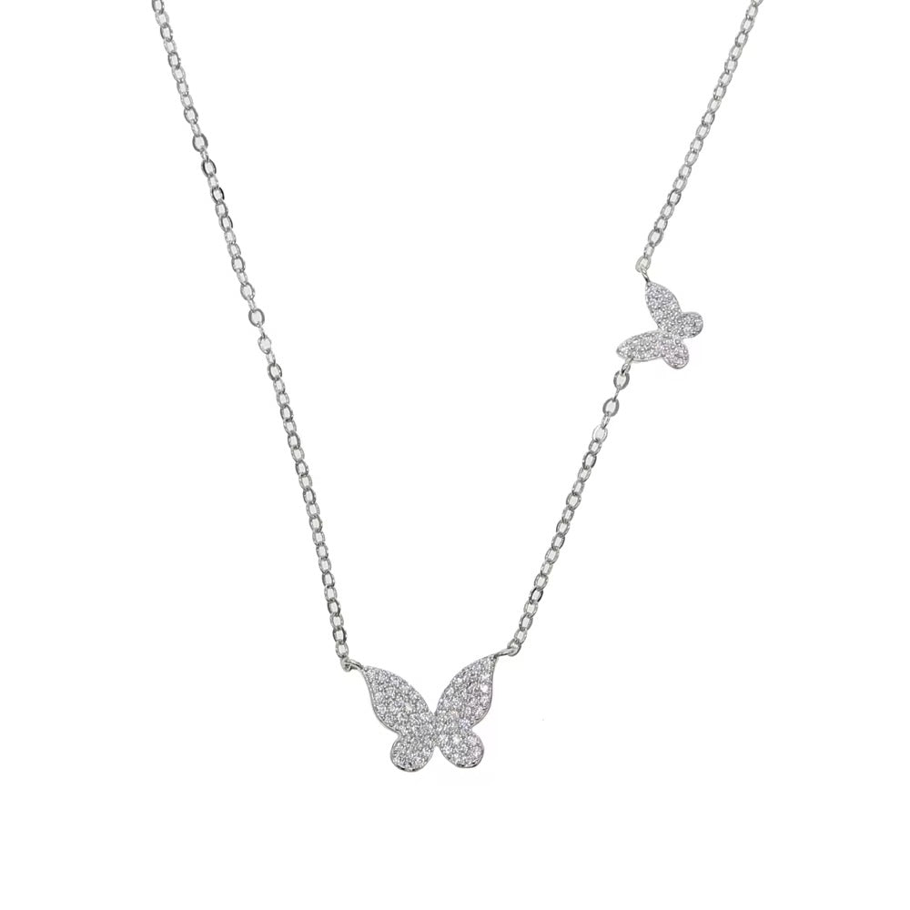 Butterfly Spark Necklace