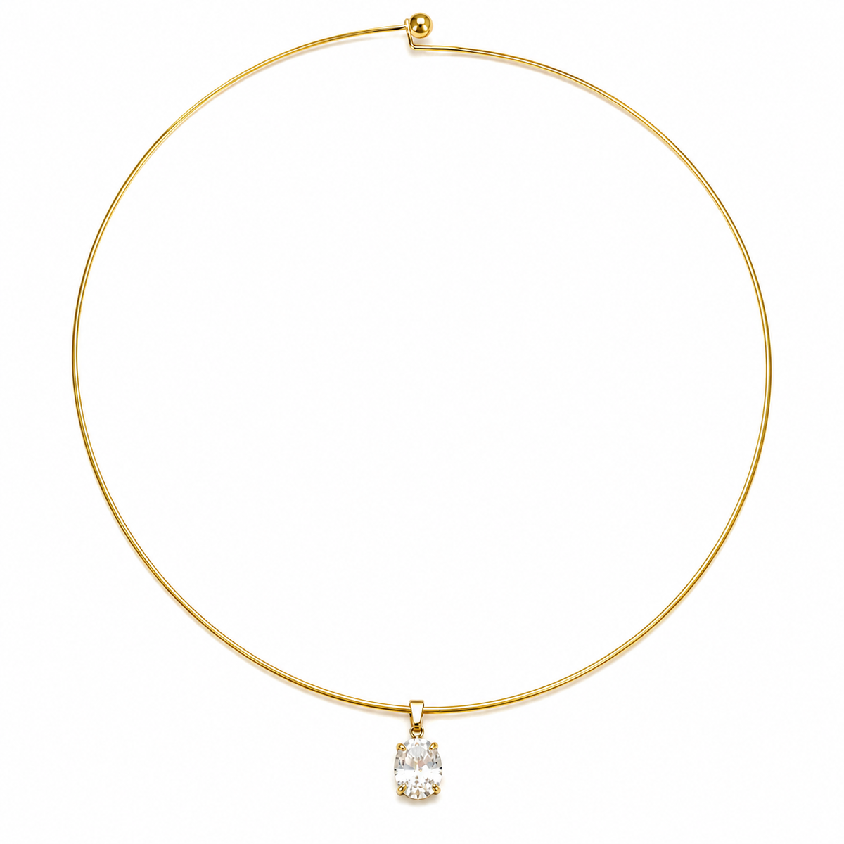 Gems Oval Choker