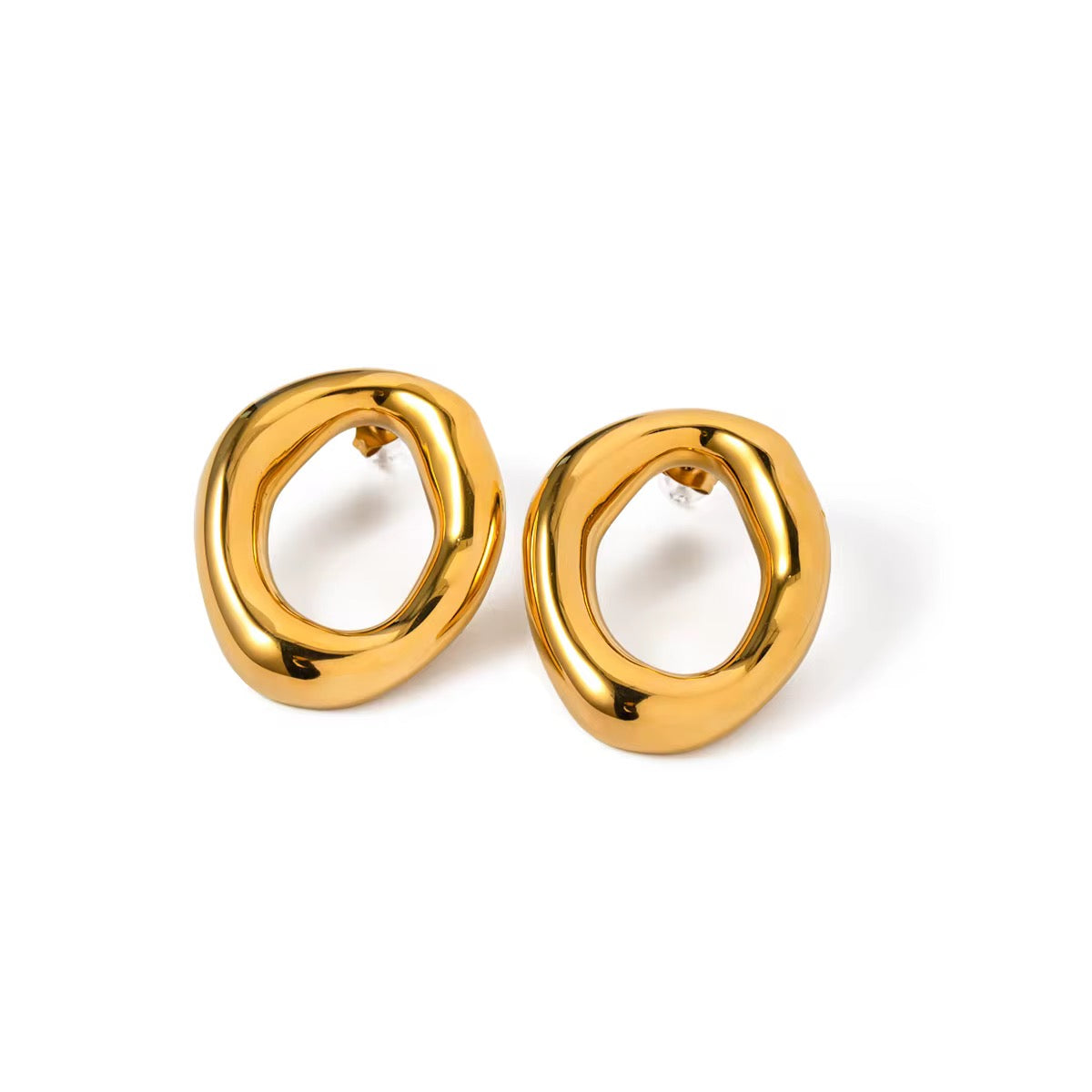 Aura Oval Earrings
