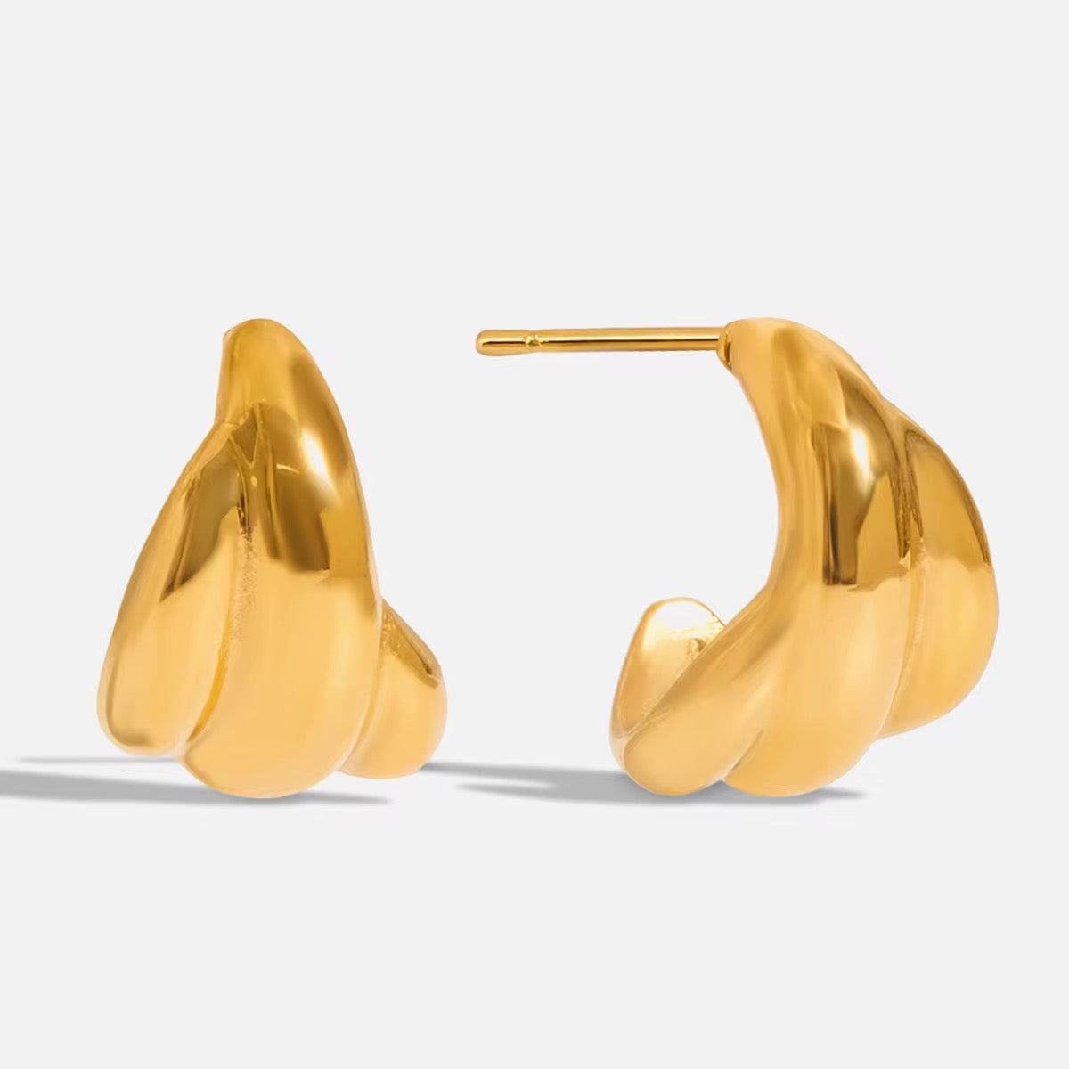 Mini Twisted Hoop Earrings