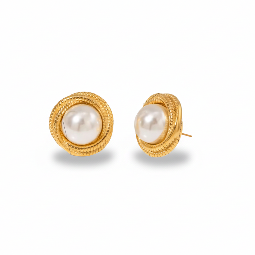 Vintage Inspired Pearl Earrings