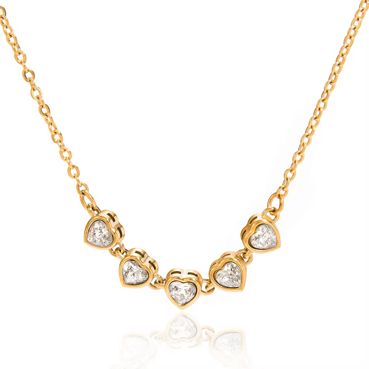 Love Chain Sparkle Necklace
