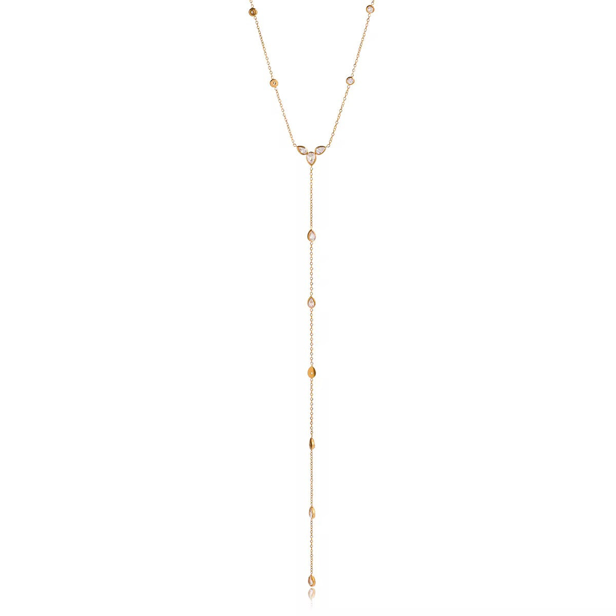 Amira Drop Down Necklace