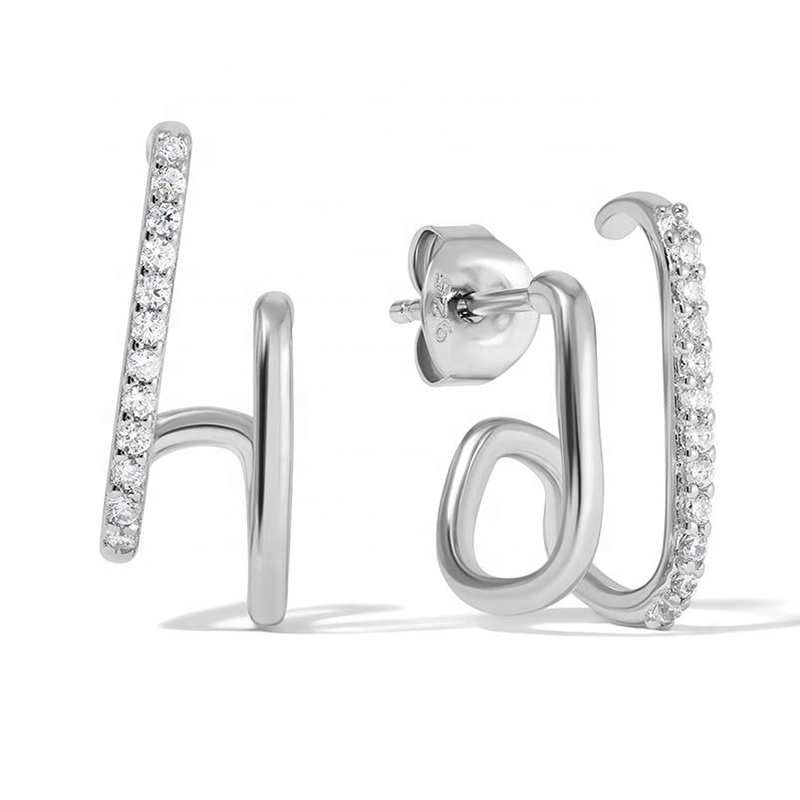 Double Climber Earrings