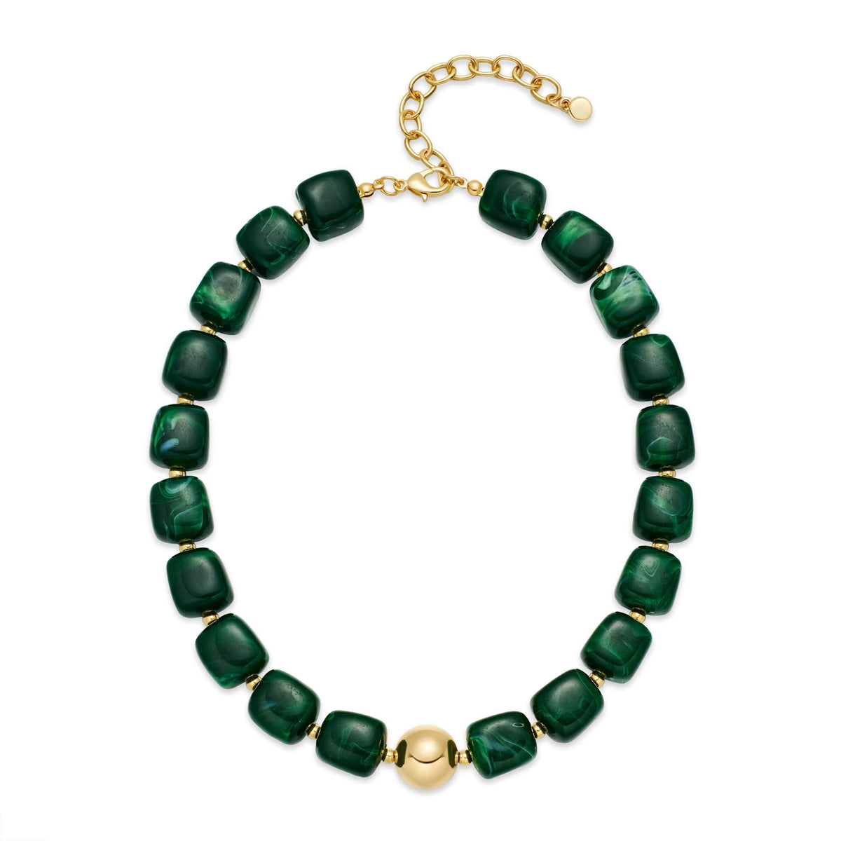 Resin Beaded Necklace