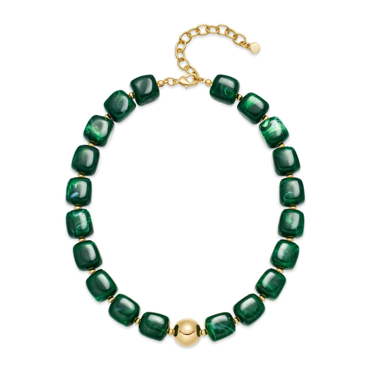Resin Beaded Necklace