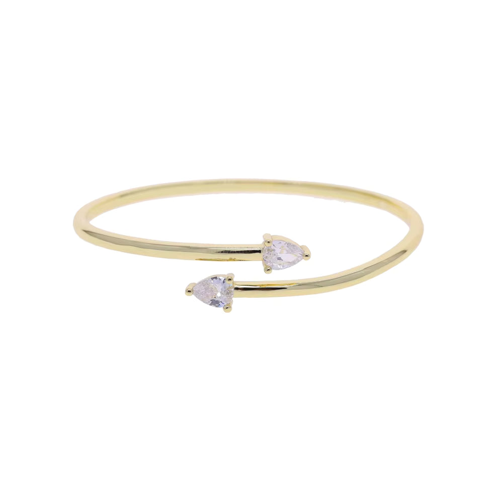 Teardrop Wrap Bangle