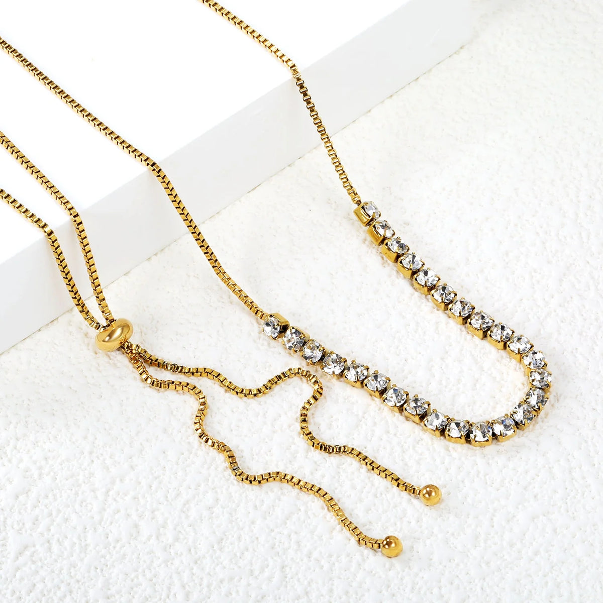 Crystal Tennis Necklace