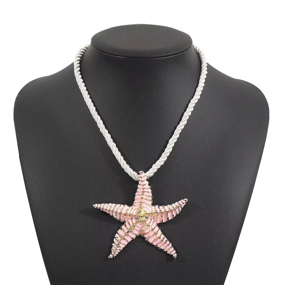Starfish Enamel Necklace