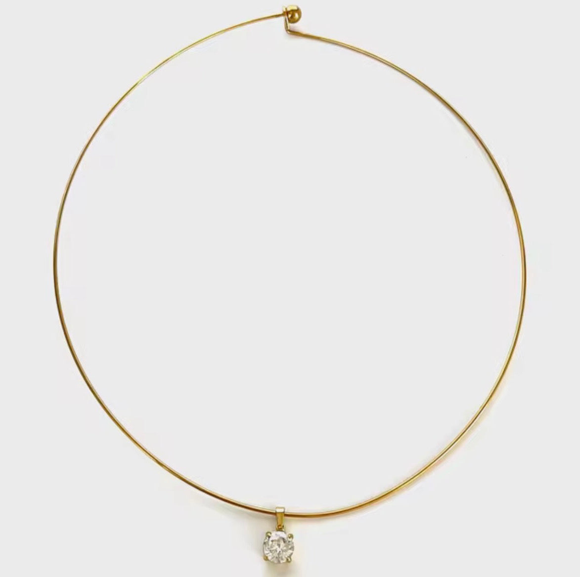 Gems Round Choker