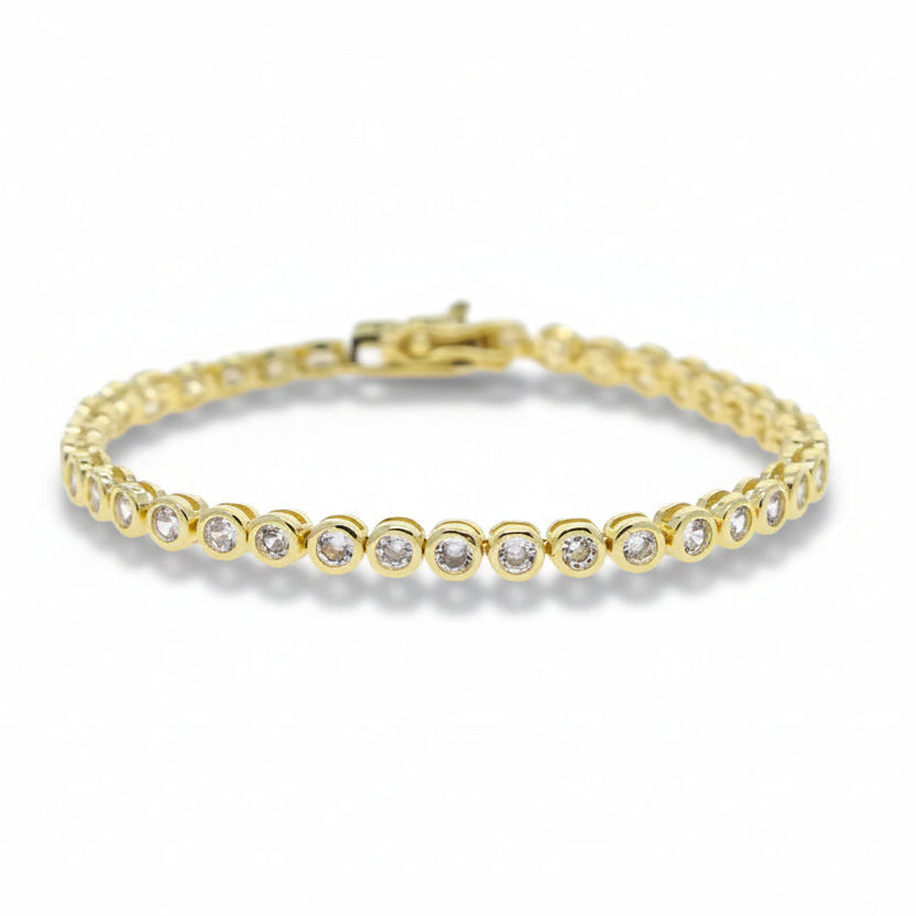 Round Tennis Bracelet 3mm