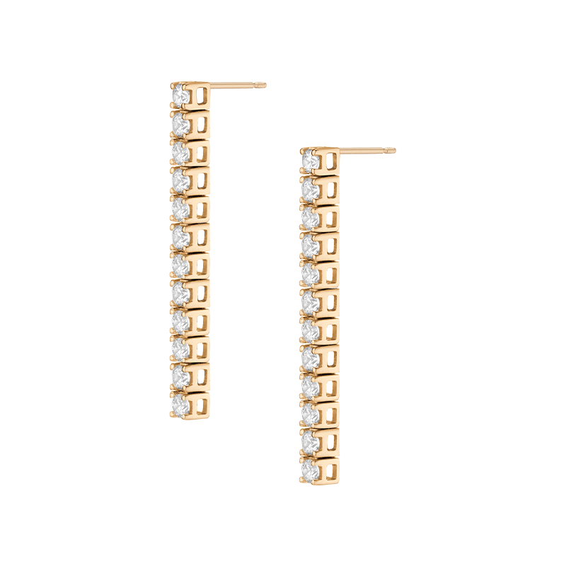 Tennis Bar Earrings