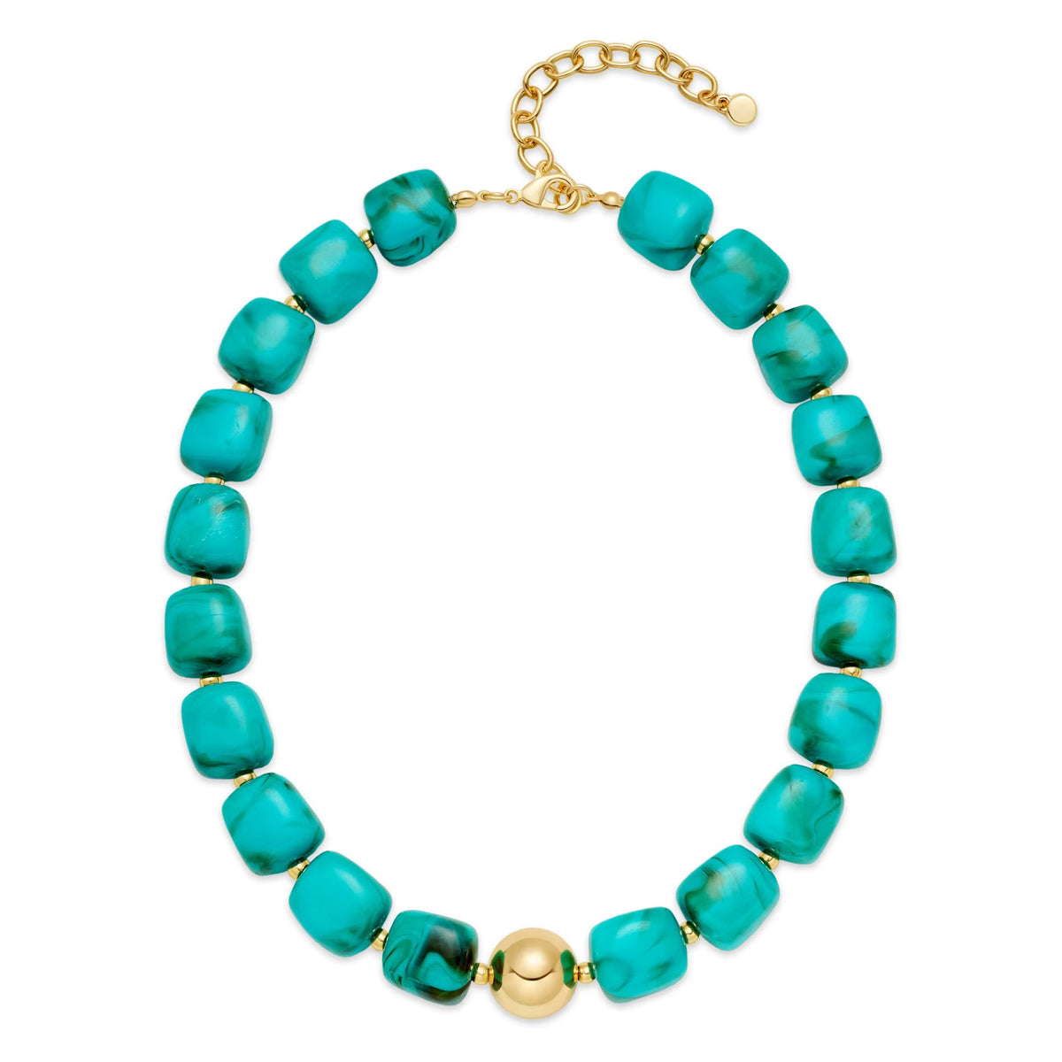 Resin Beaded Necklace
