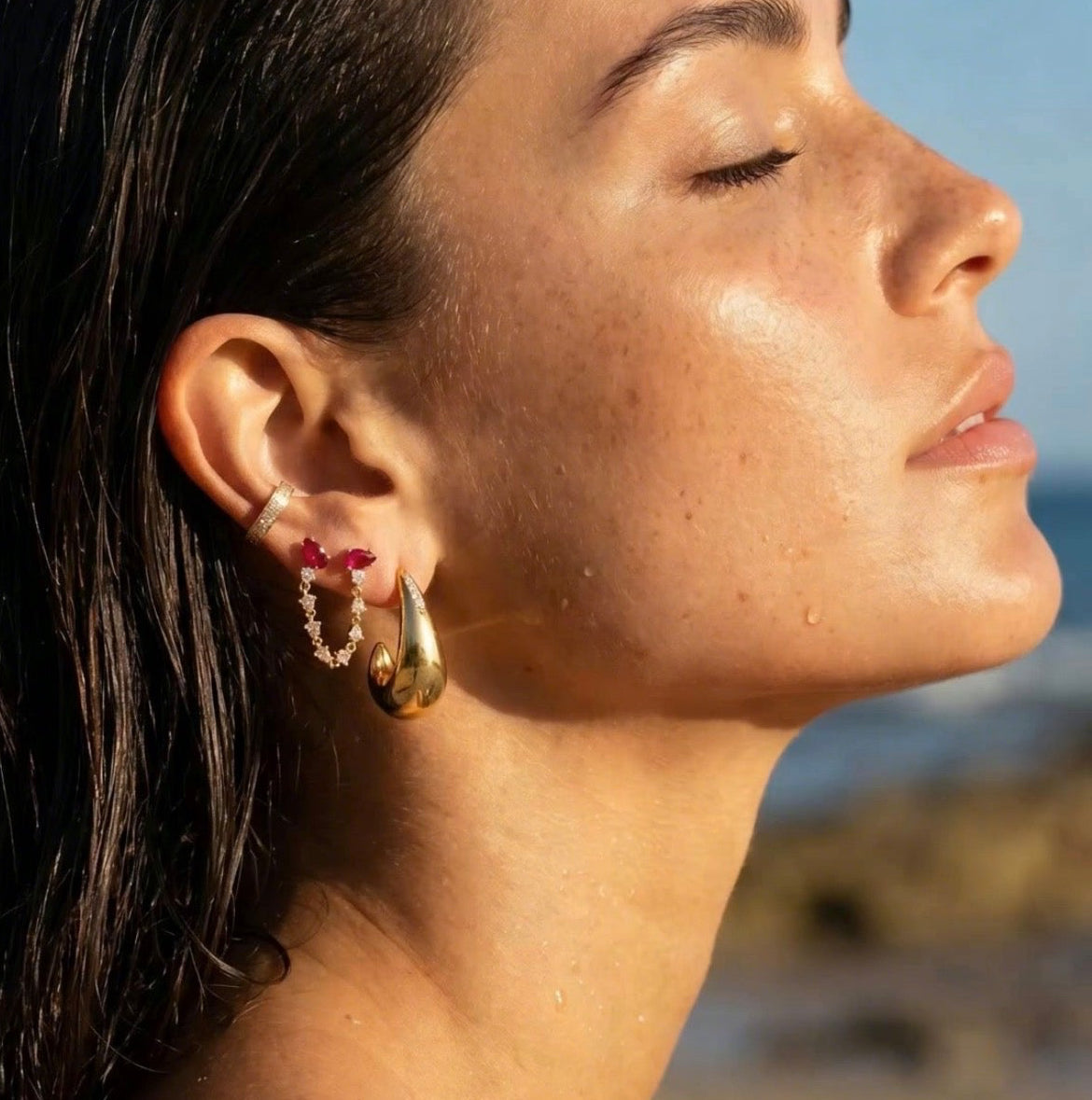 Naia Chain Earrings