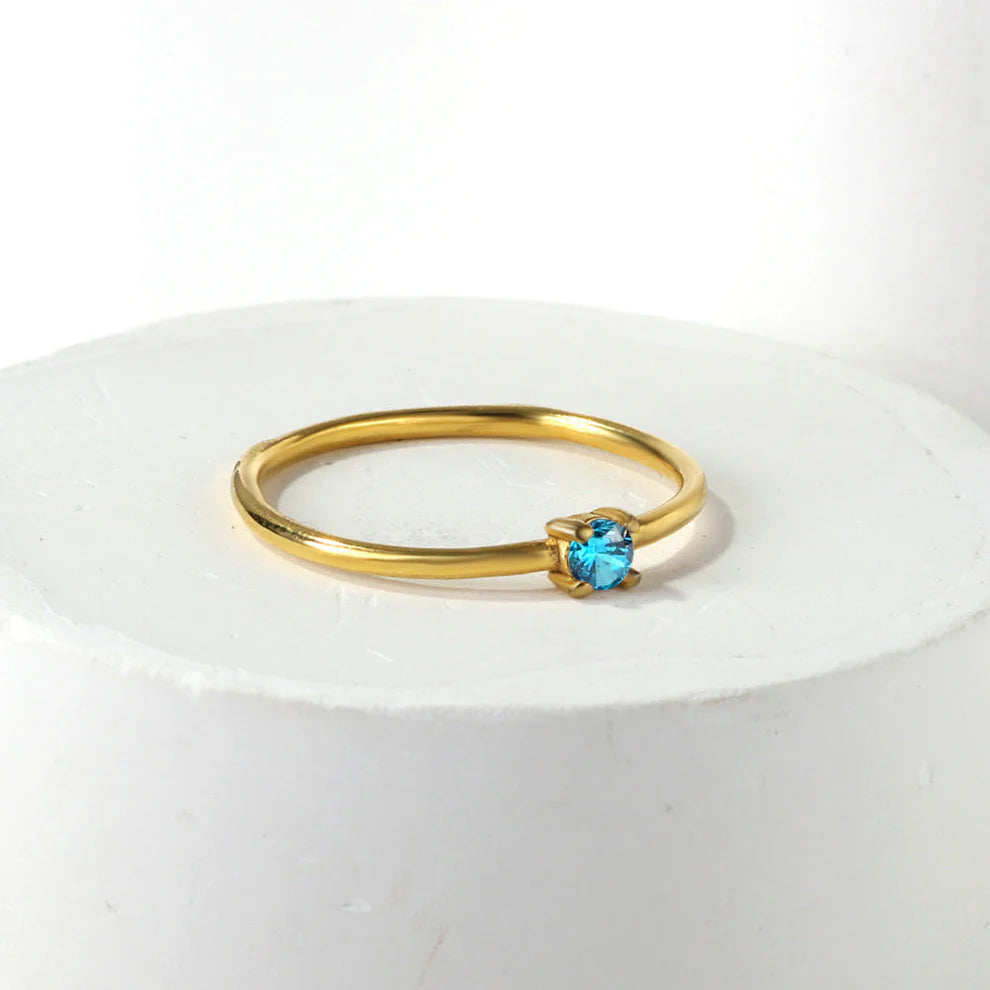 Multicolor Stack Ring Set
