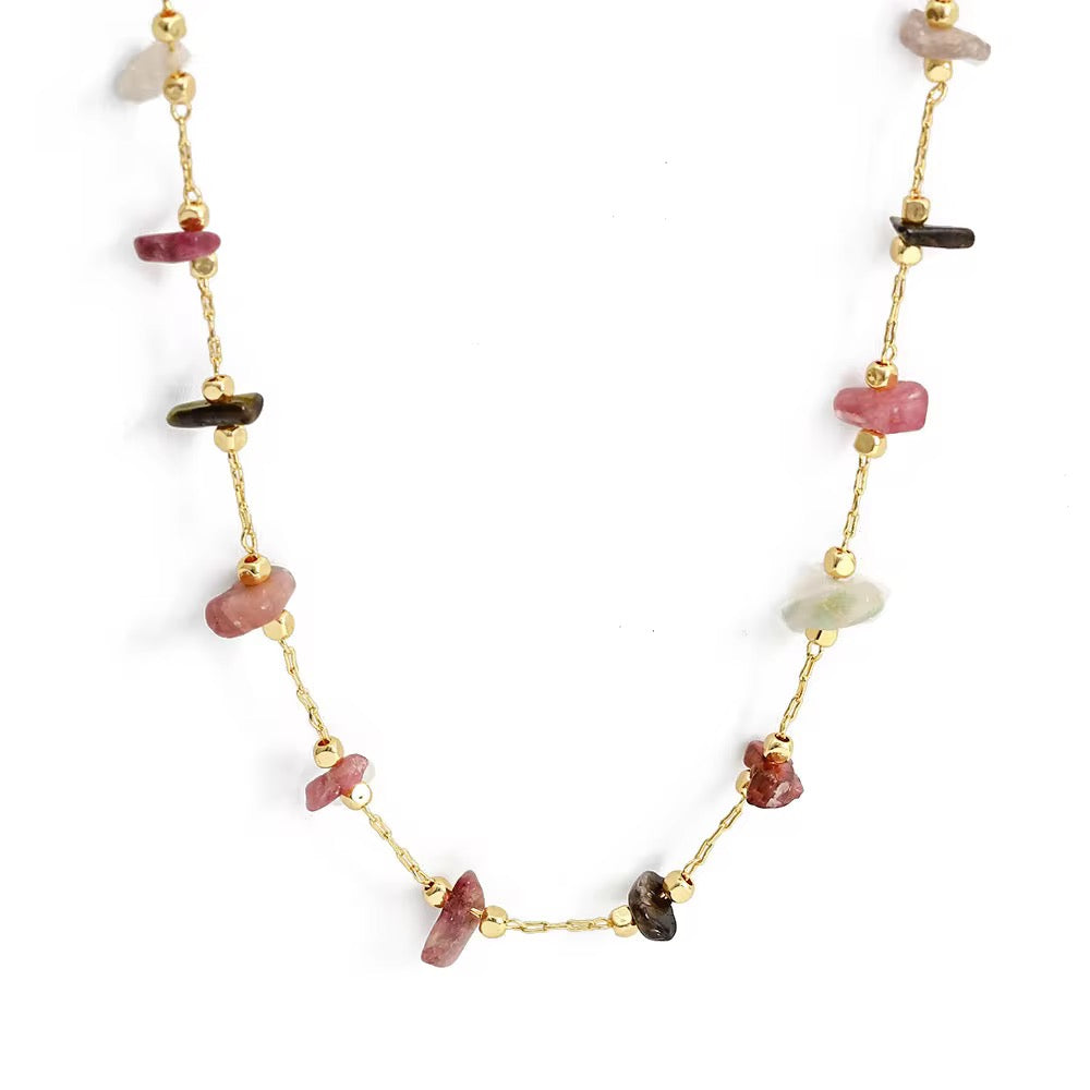 Gemstone Choker Necklace