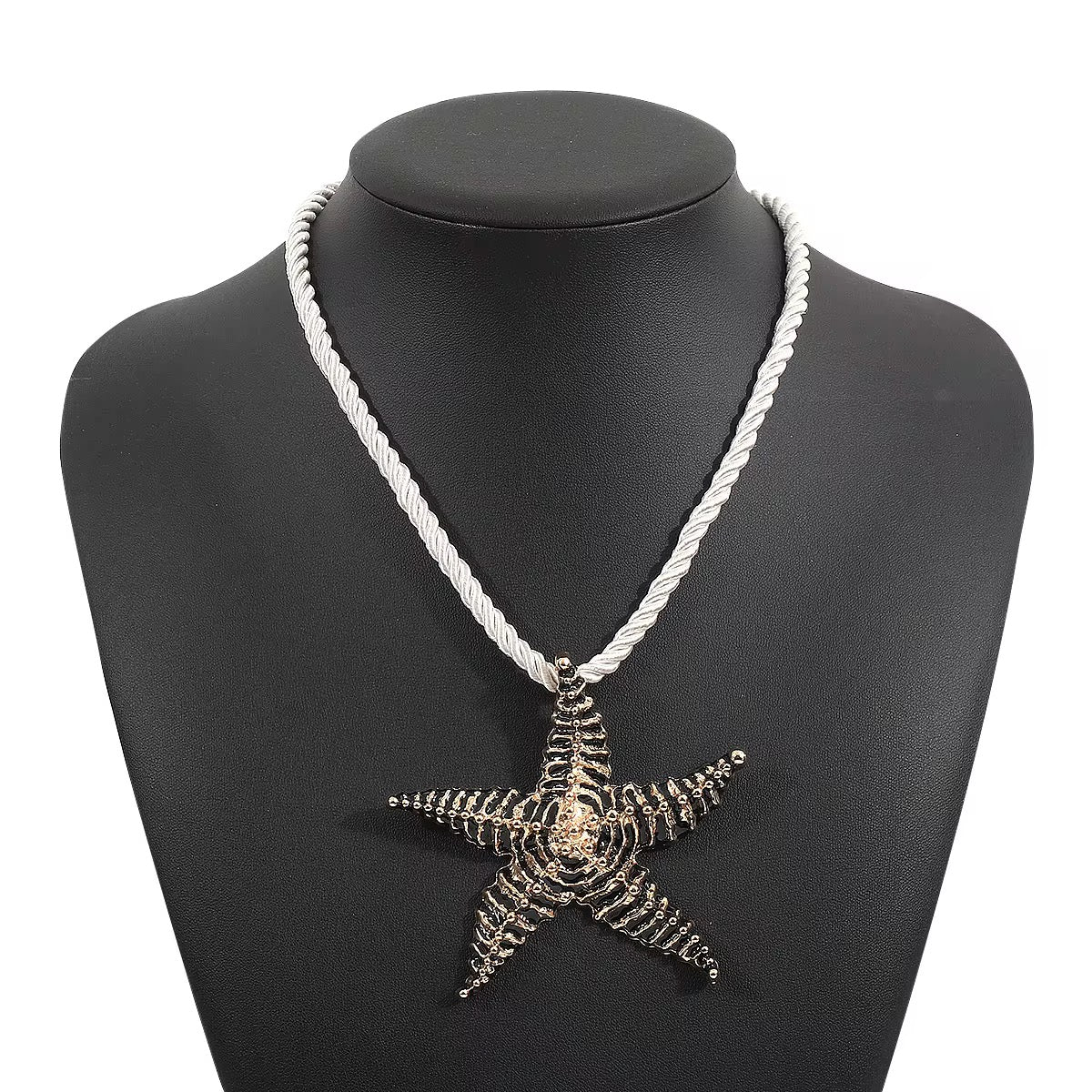 Starfish Enamel Necklace