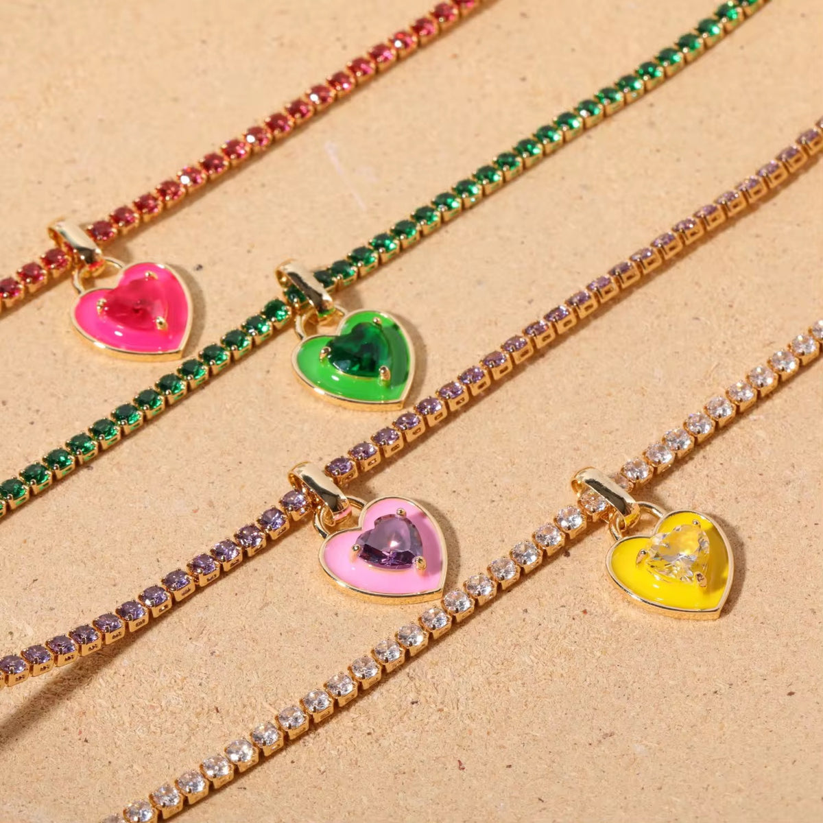 Love Tennis Necklace