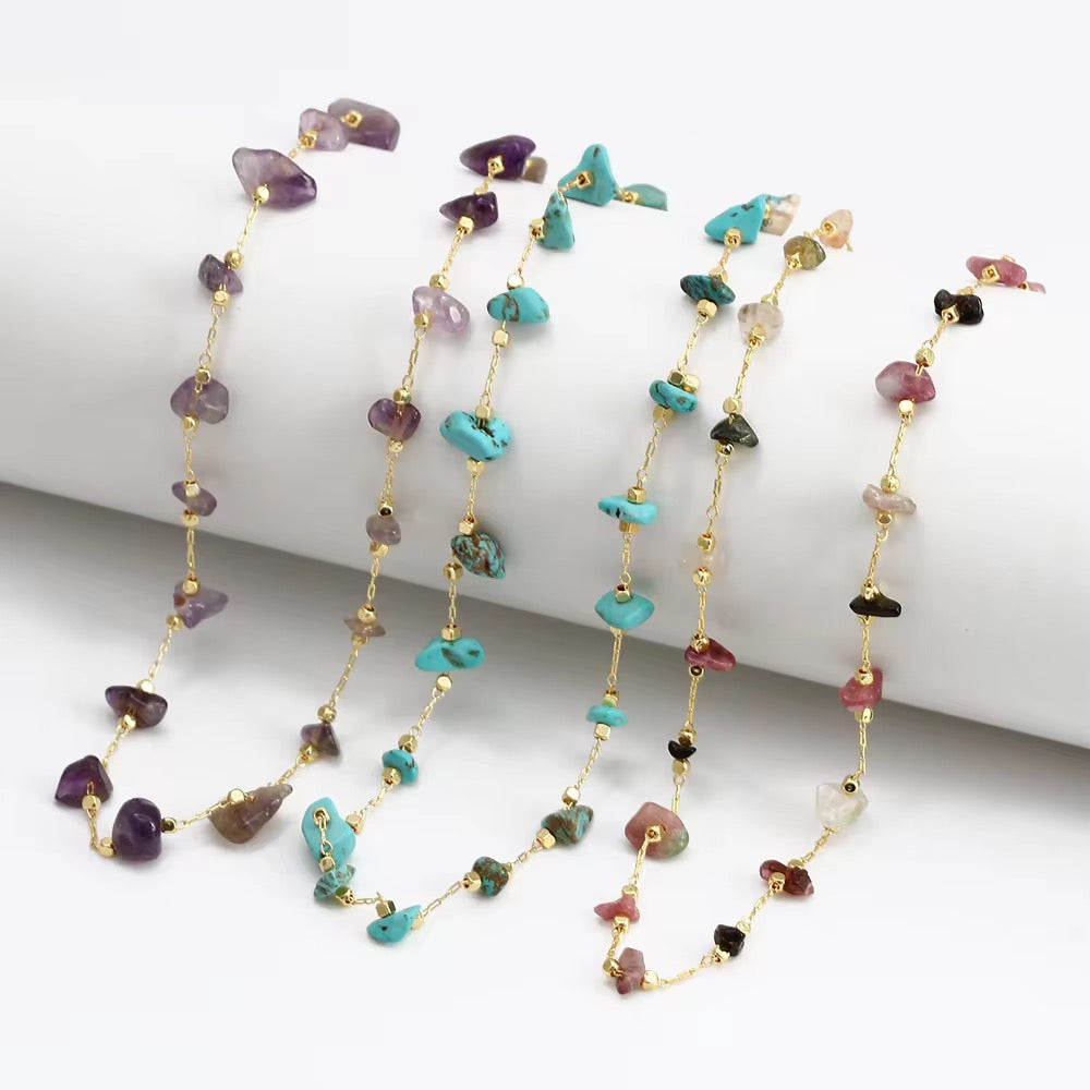 Gemstone Choker Necklace