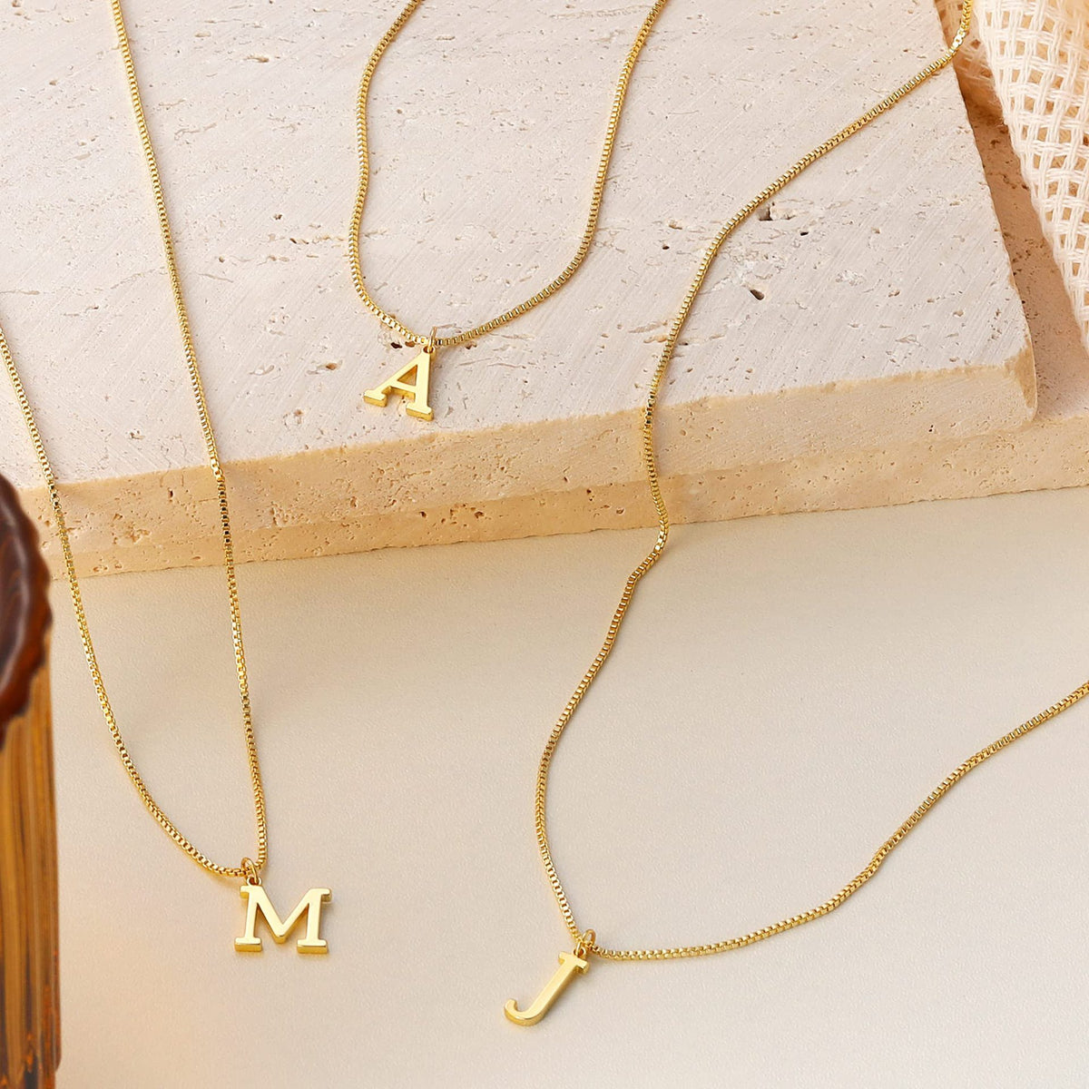 Alphabet Initial Necklace